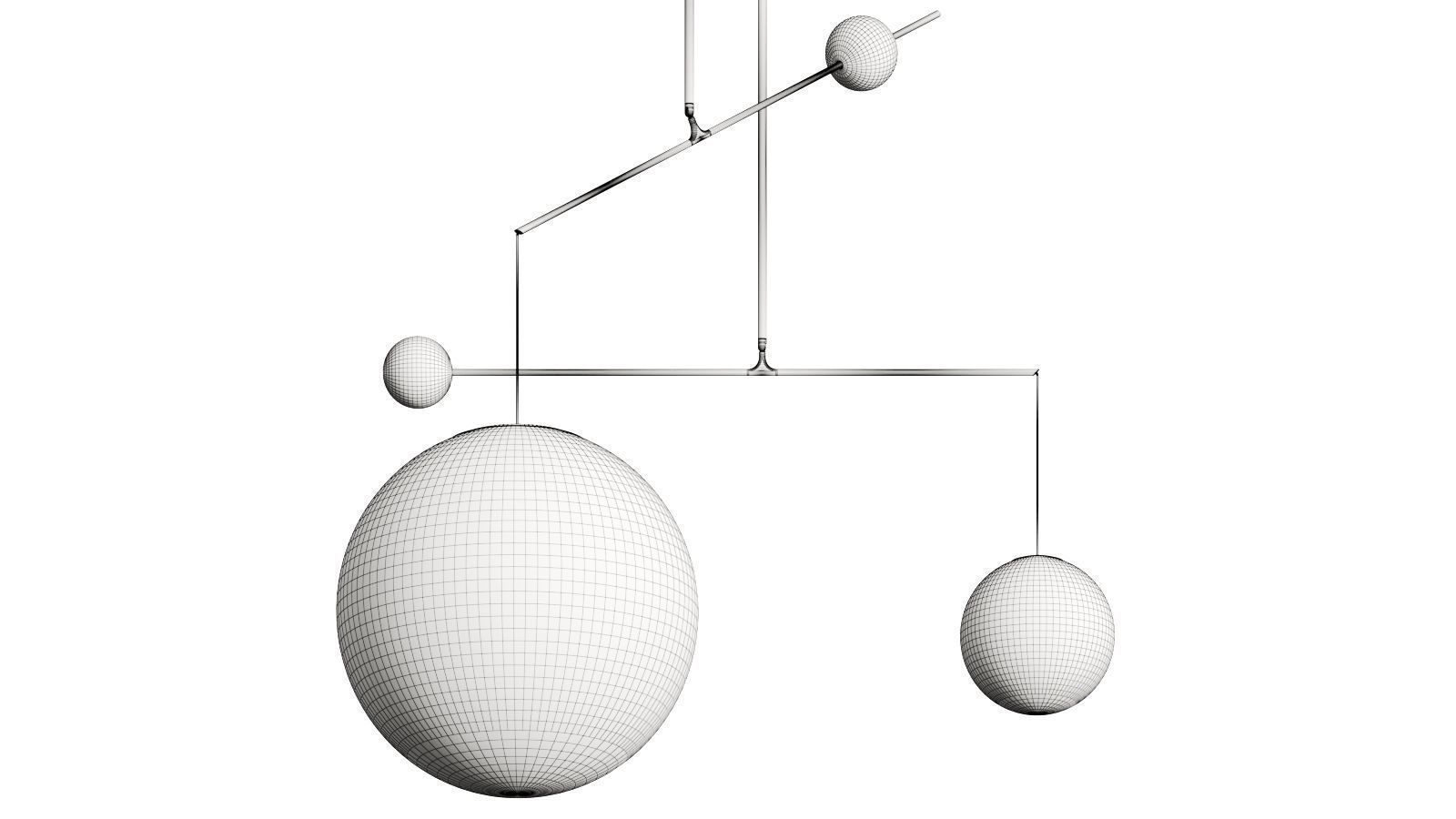 Luceplan Malamata Pendant Lamps 3D model_4