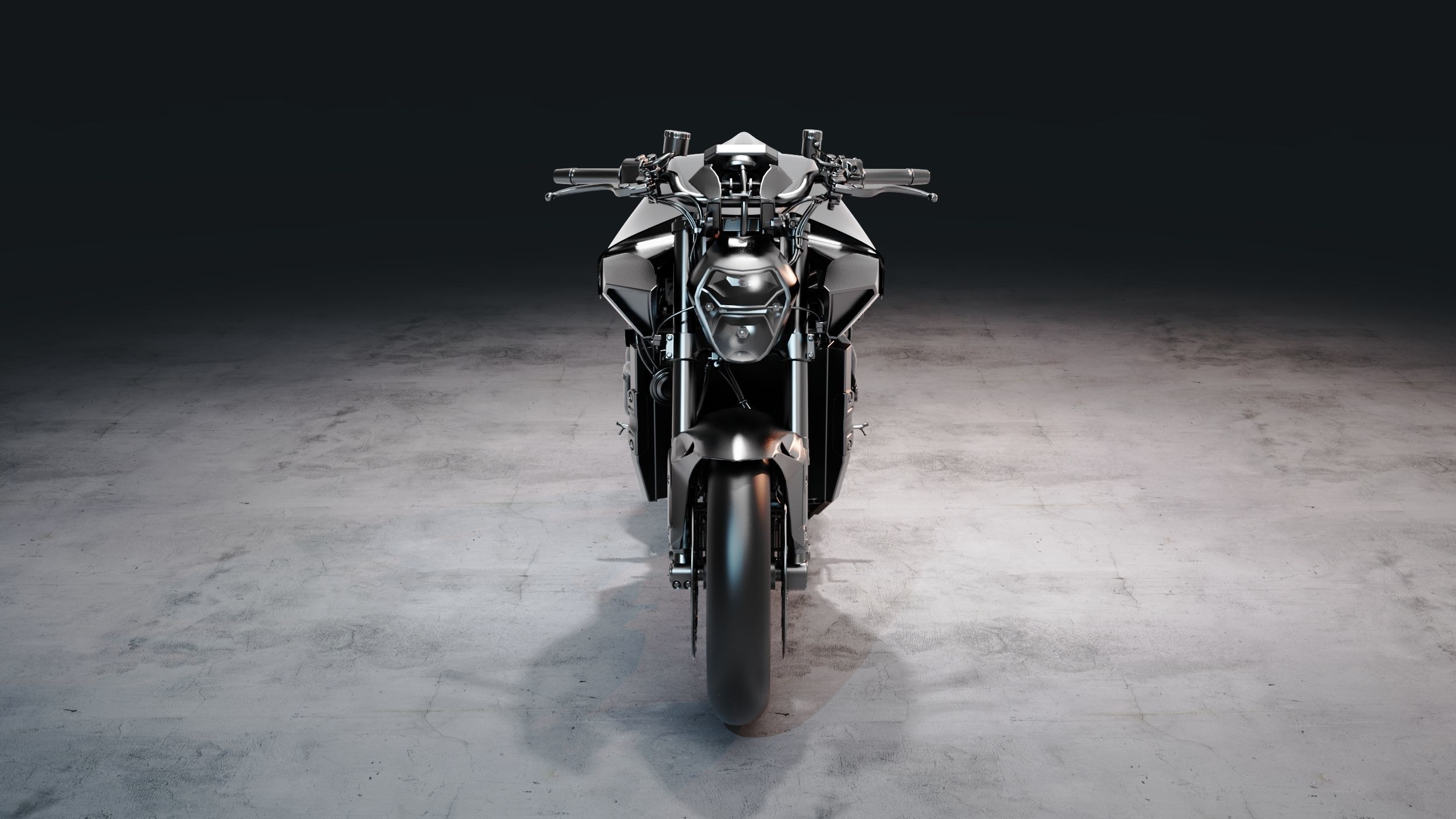  Kawasaki ZH2  3D model_7