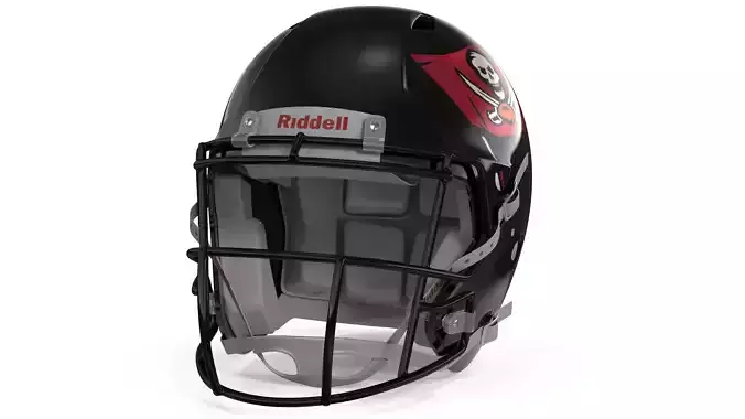 Tampa Bay Buccaneers American Football Helmet