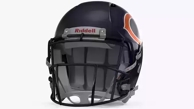 Chicago Bears American Football Helmet