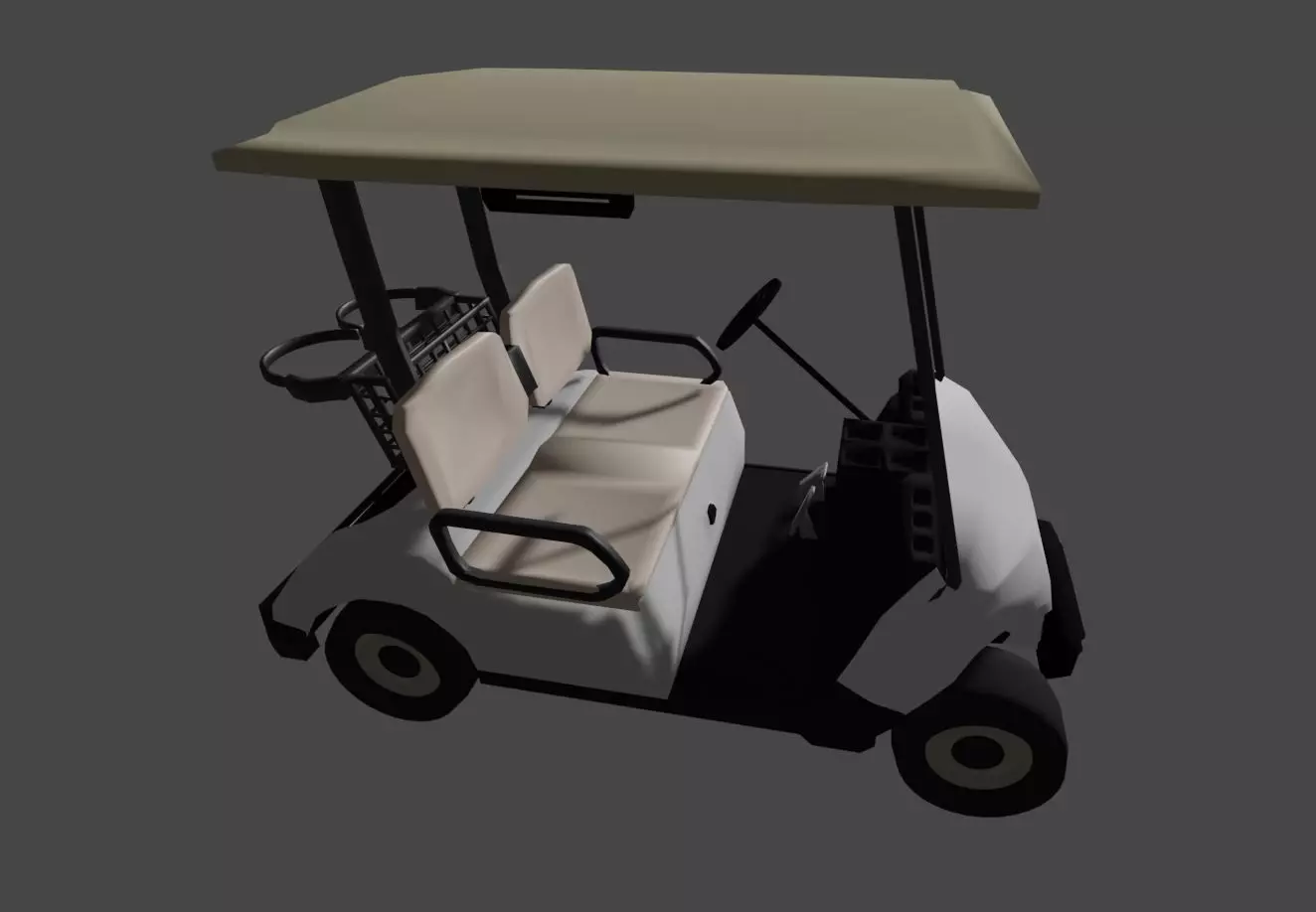 Golf Cart 3D model