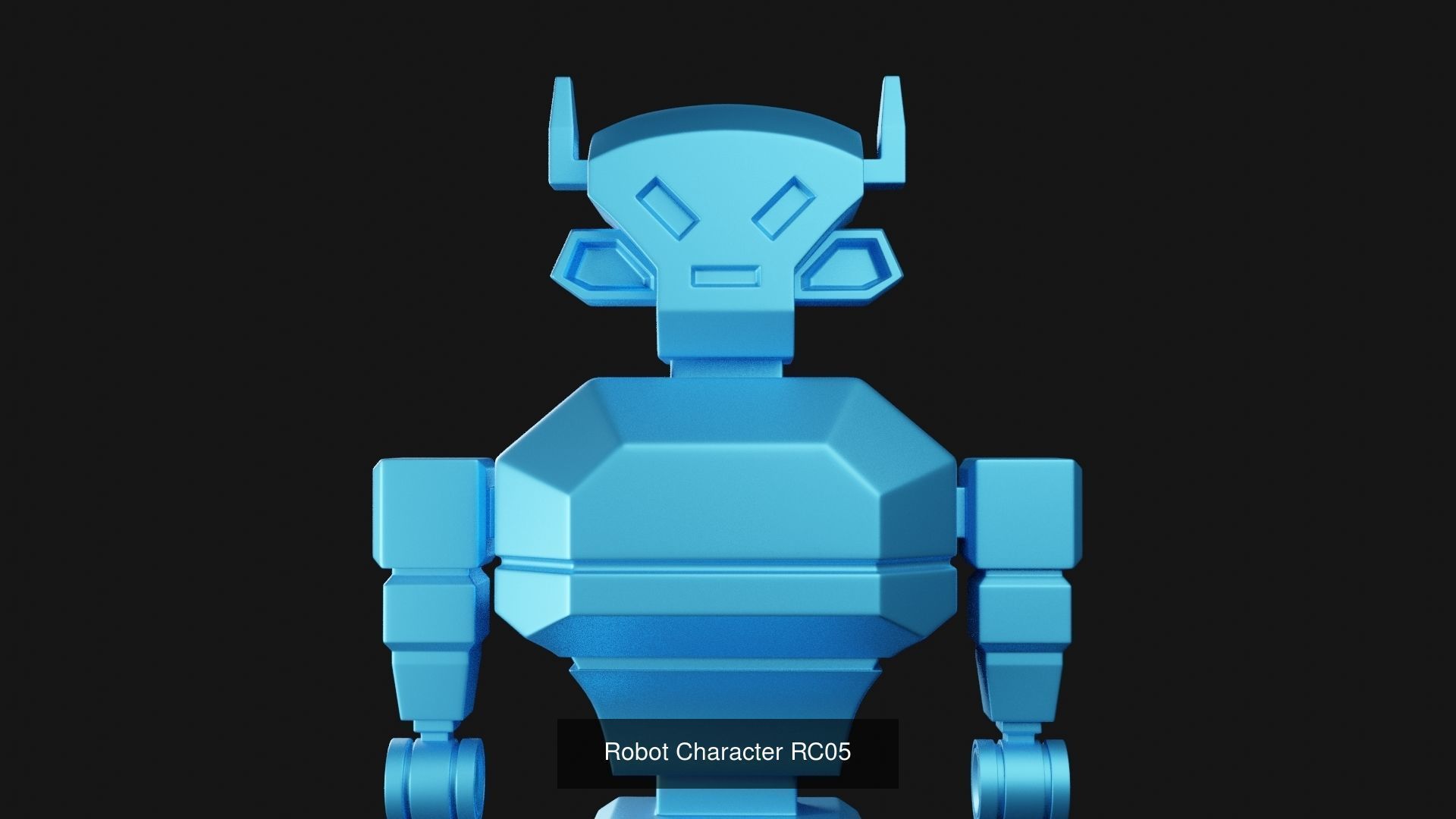 Robot Characters 3D Model Collection_3