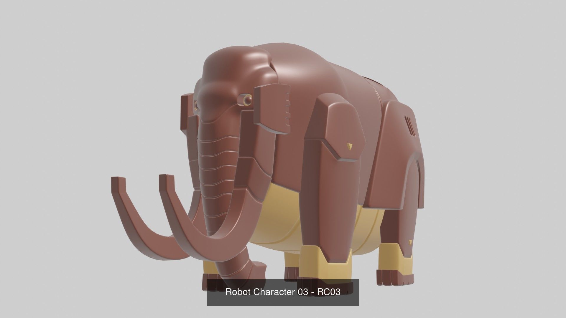 Robot Characters 3D Model Collection_5