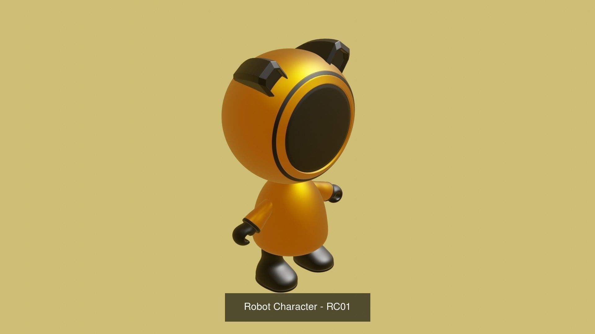Robot Characters 3D Model Collection_1