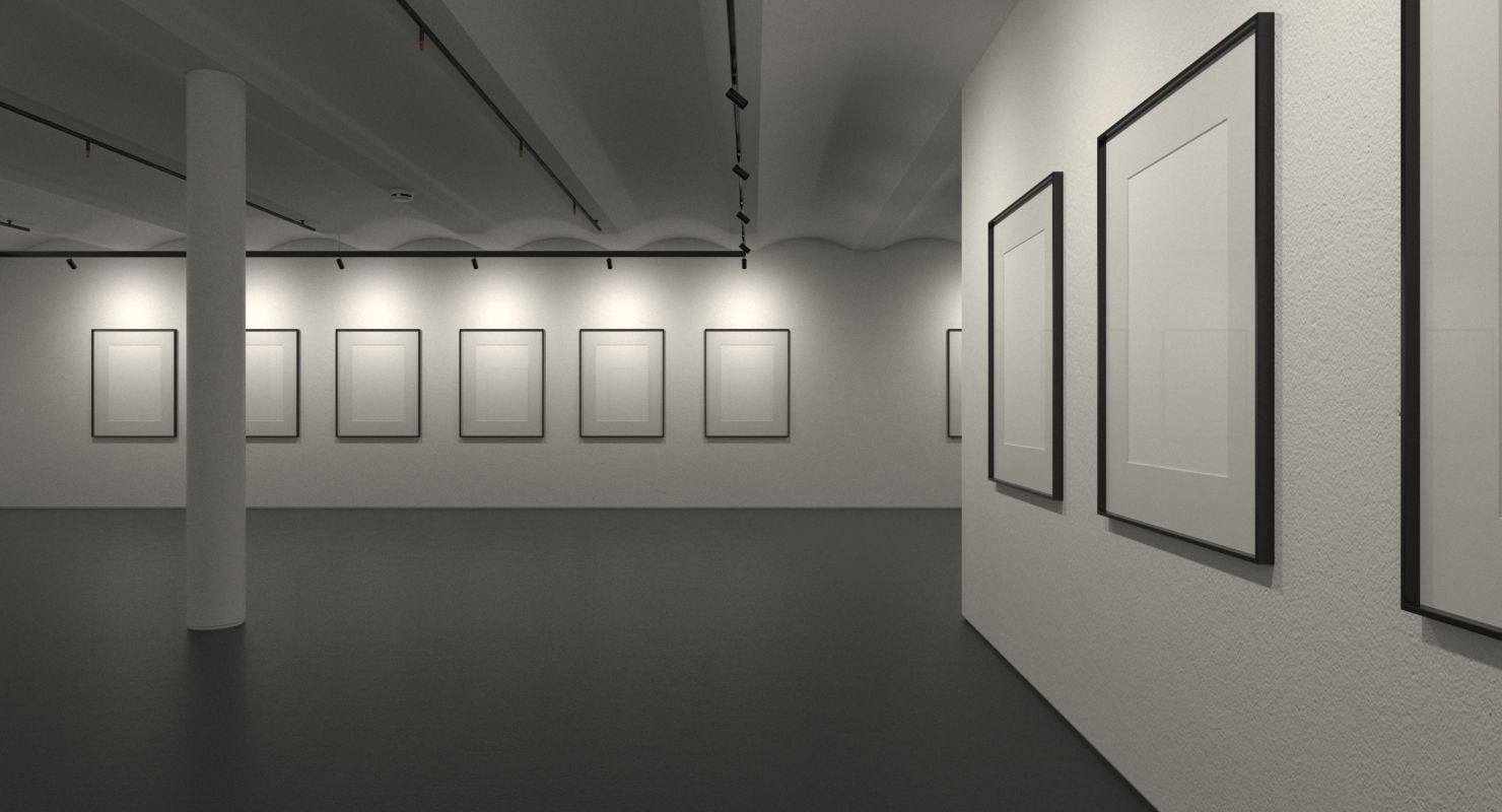 Art Gallery 12 3D model_7