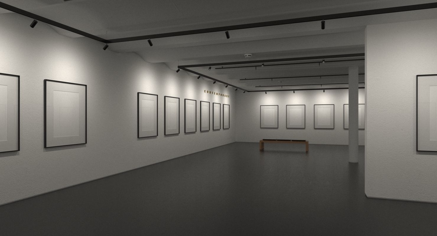 Art Gallery 12 3D model_5