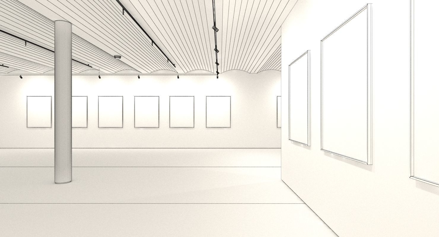 Art Gallery 12 3D model_10