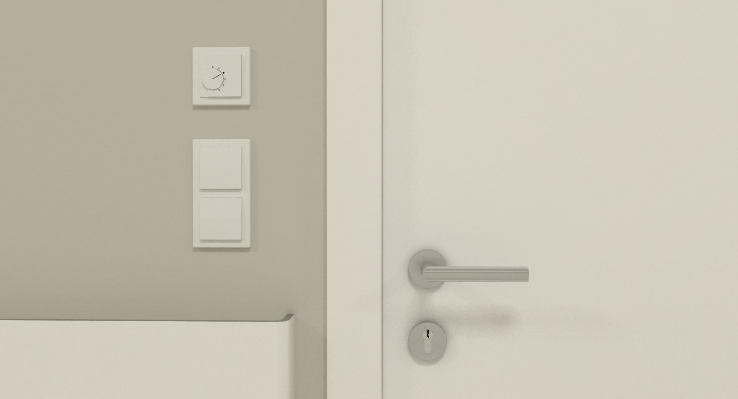 Hallway 11 3D model_5