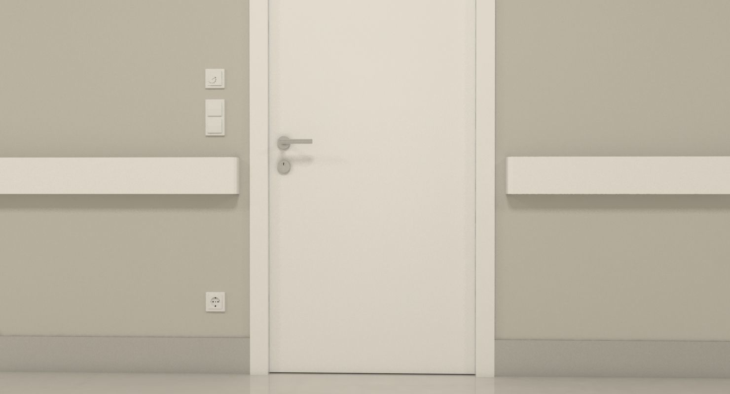 Hallway 11 3D model_4