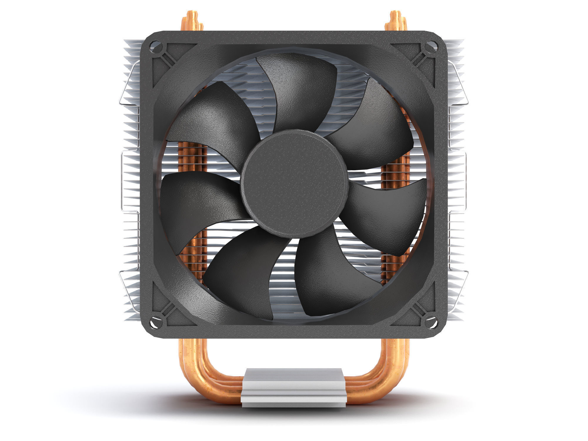 CPU Cooler 3D model_2