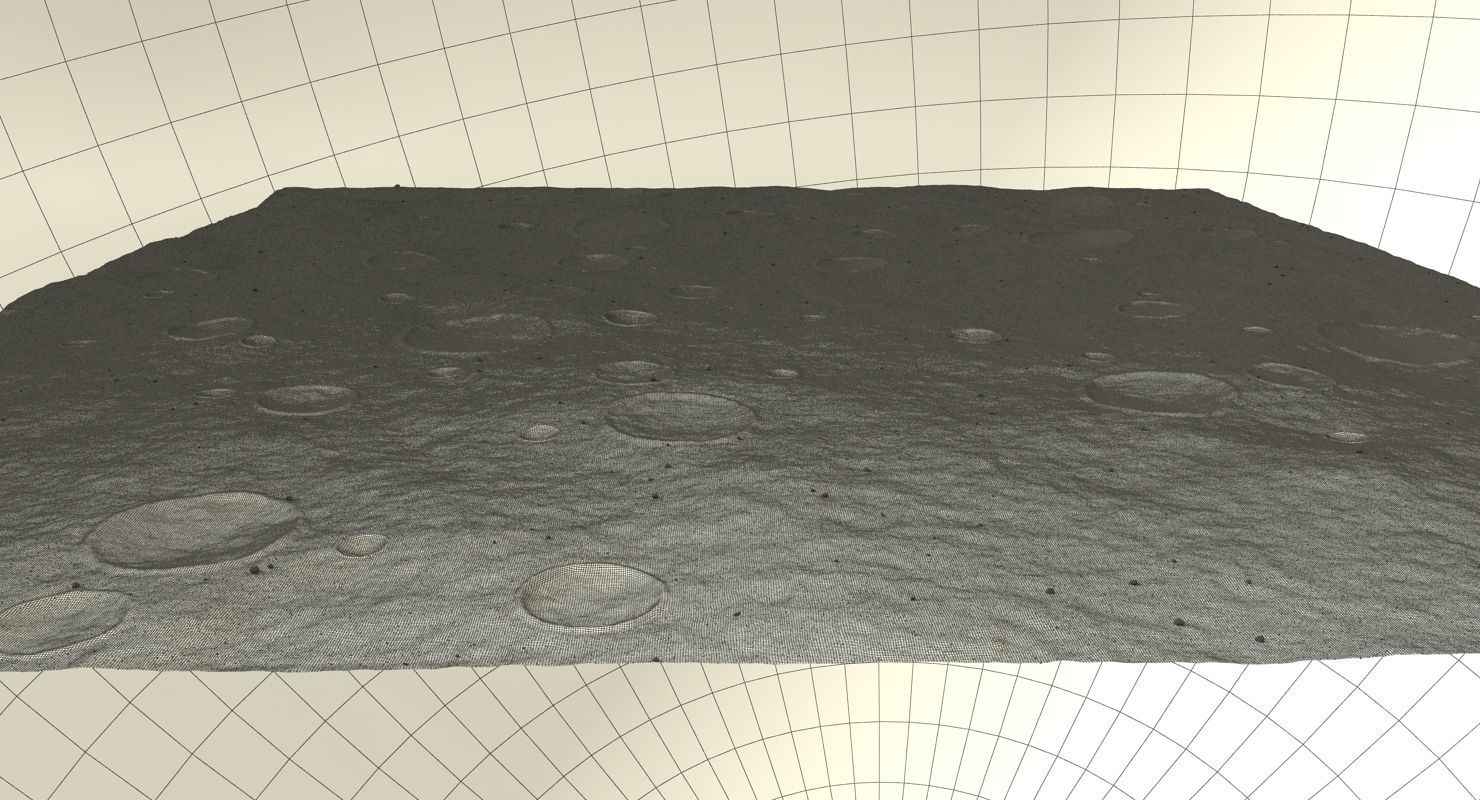 Moon Surface 2 3D model_9