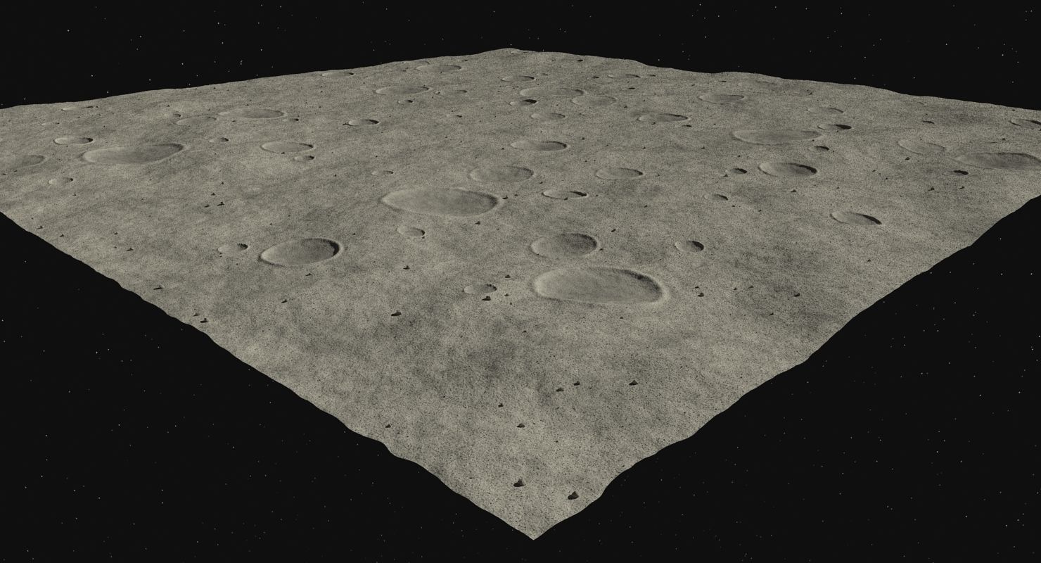Moon Surface 2 3D model_6