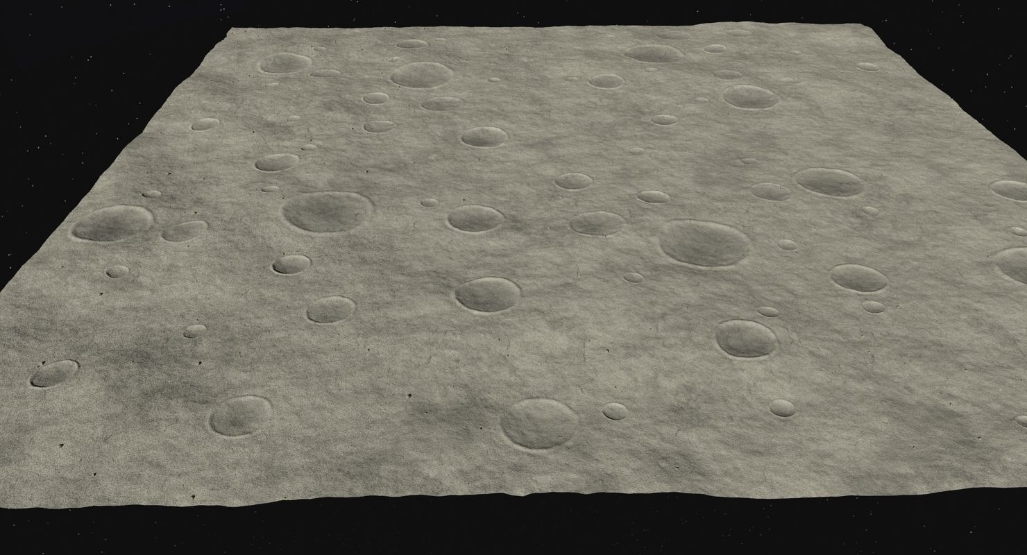 Moon Surface 2 3D model_5