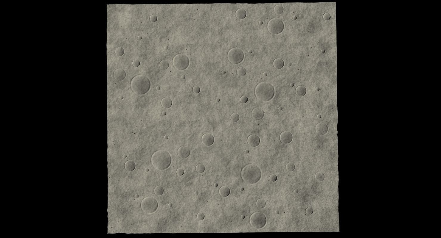Moon Surface 2 3D model_7