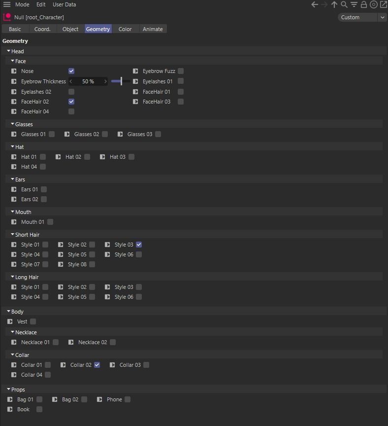 Boppers - Character Creator for Cinema 4D 3D model_3