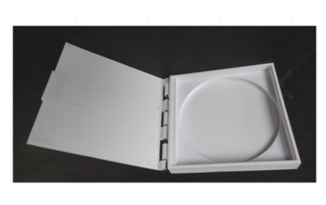 FACE POWDER COMPACT CONTAINER 3D MODEL 3D print model_2