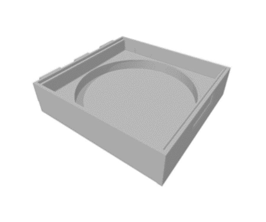 FACE POWDER COMPACT CONTAINER 3D MODEL 3D print model_3