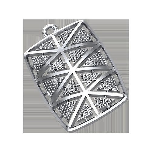 pendant geometry triangles  3D print model