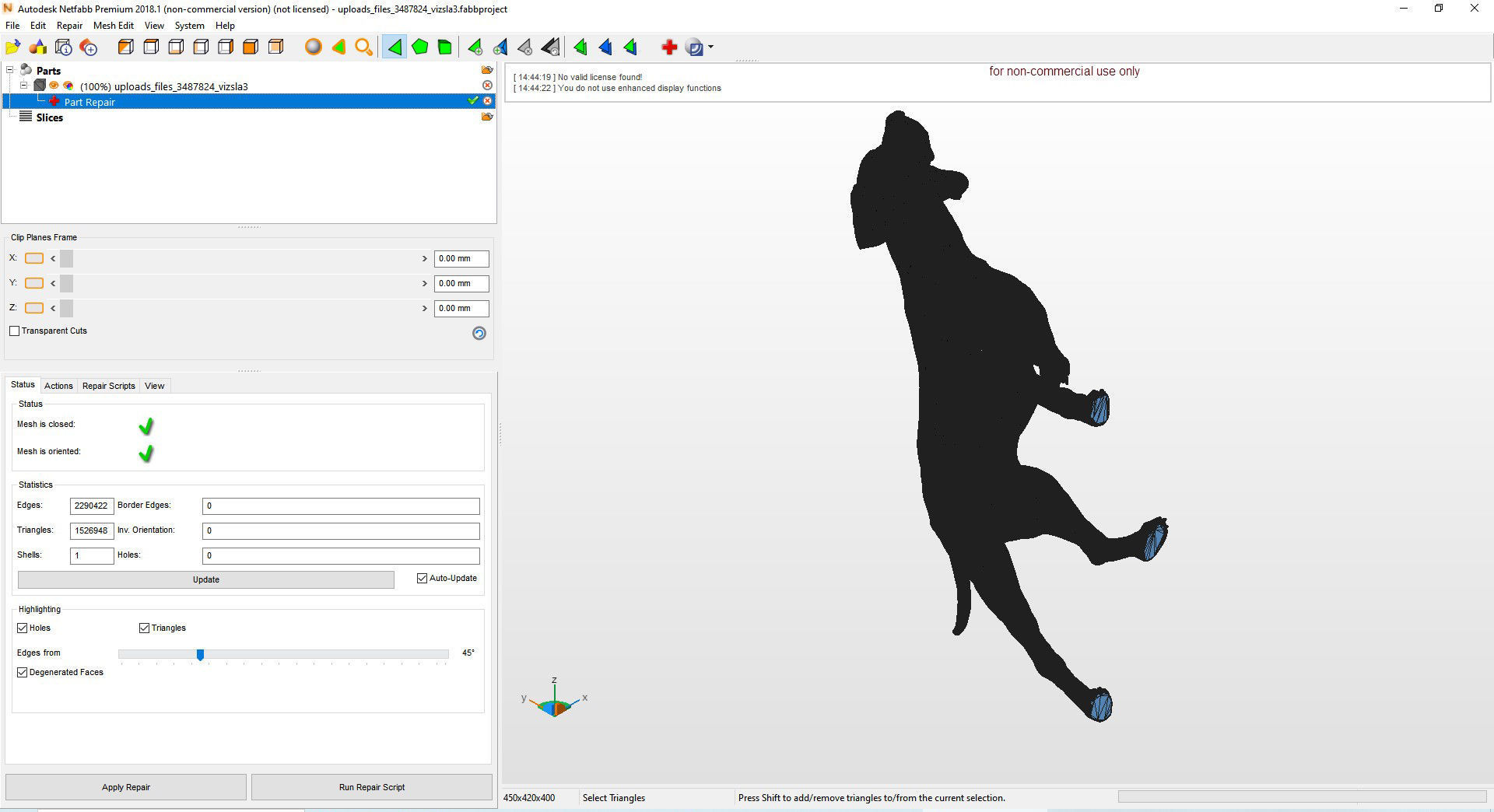 Hungarian vizsla Hungarian Pointing Dog 3D print model 3D print model_12