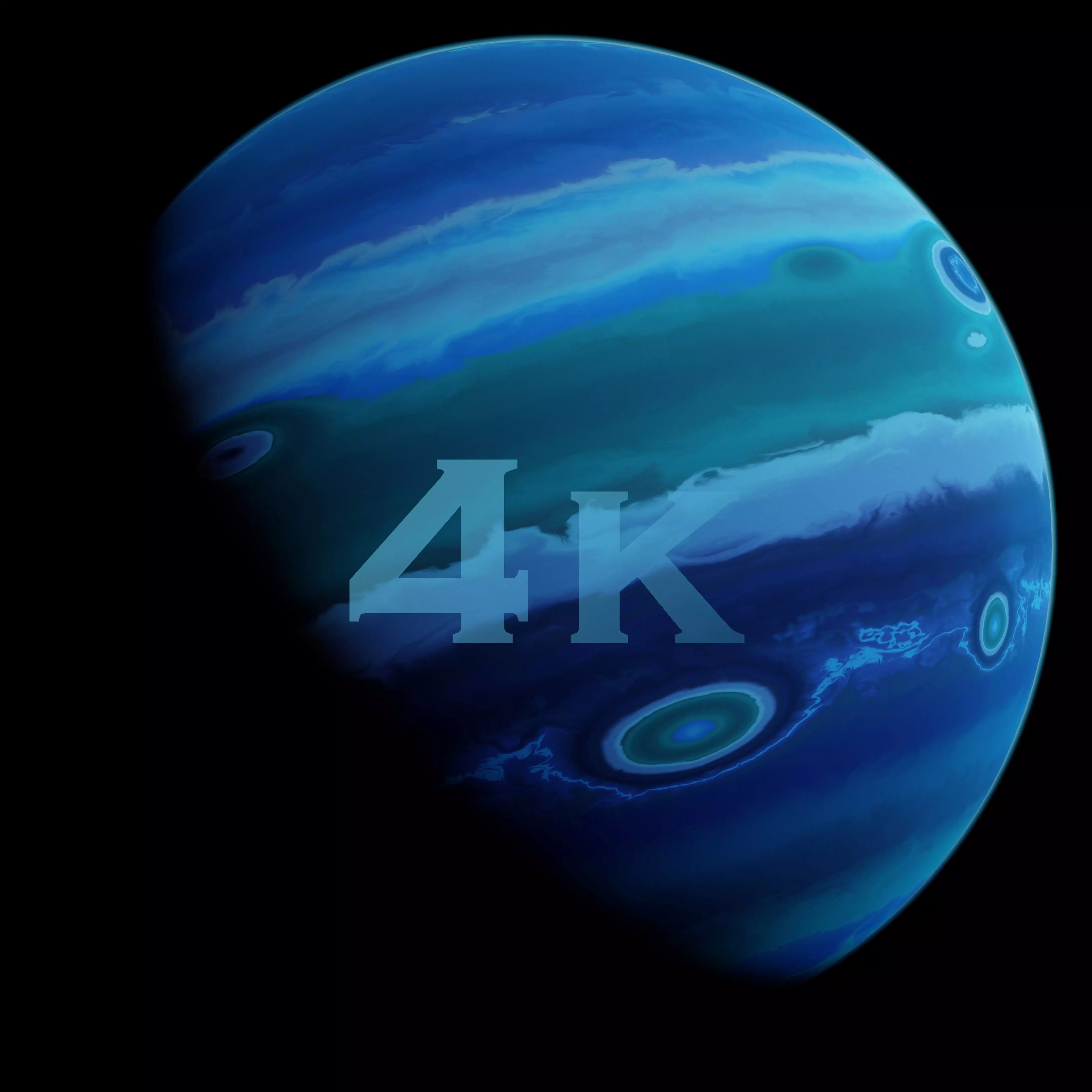 Gas Giant Planet 03 - 4k Free 3D model