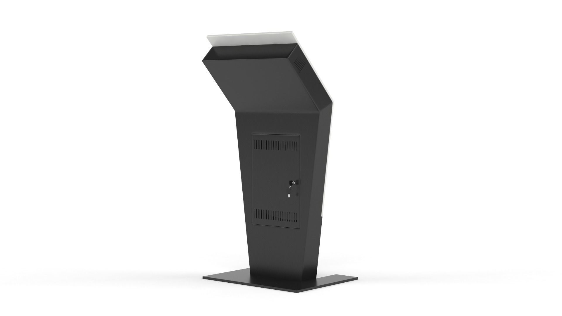 Electronic Kiosk 3D model_4
