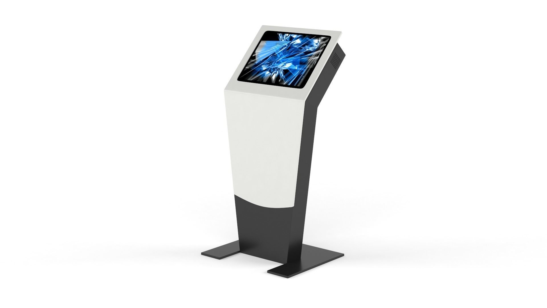 Electronic Kiosk 3D model_2