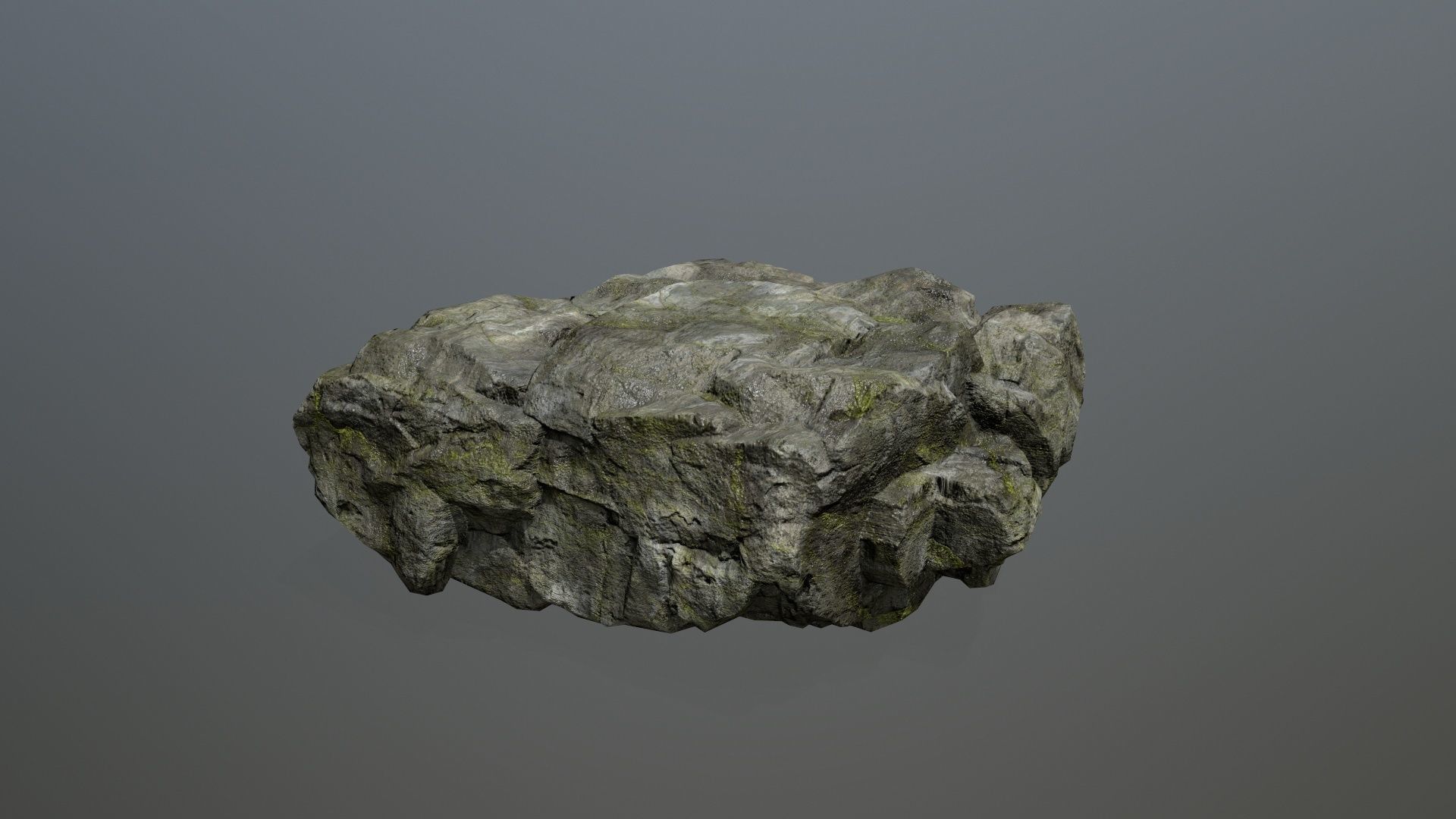 rocks rock Low-poly 3D model_19