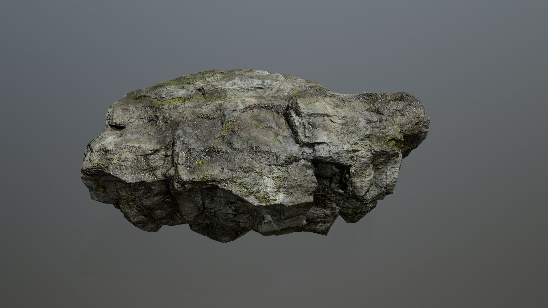 rocks rock Low-poly 3D model_23