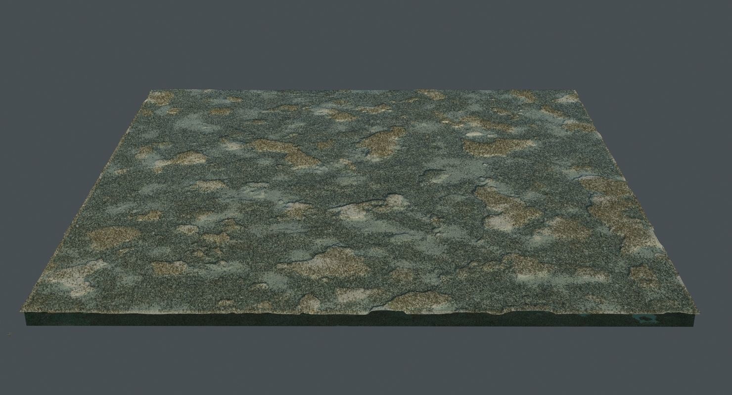 Marshland Swamp 3D model_8