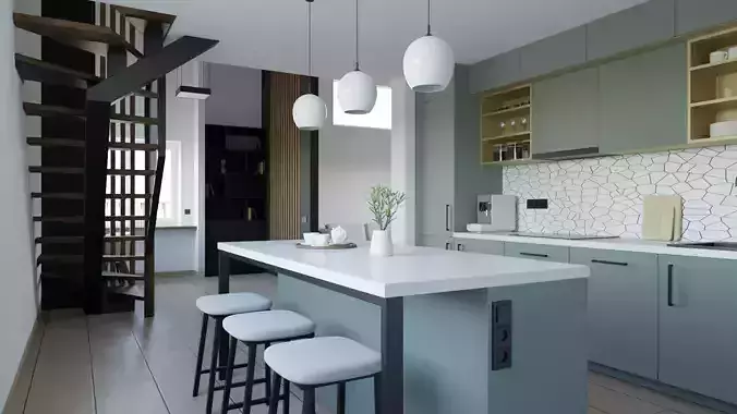 Modern kitchen