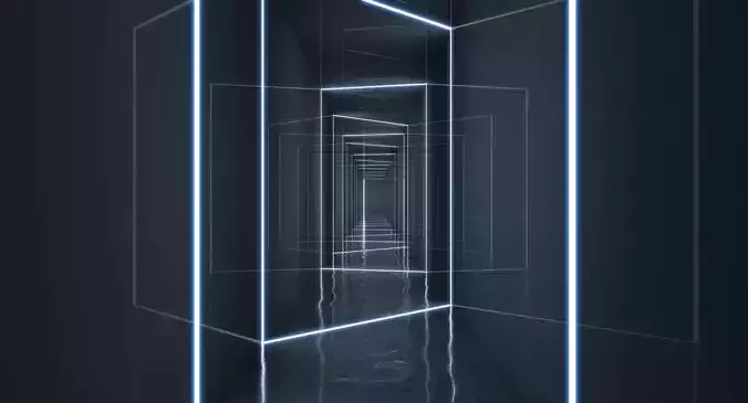Futuristic Corridor 13