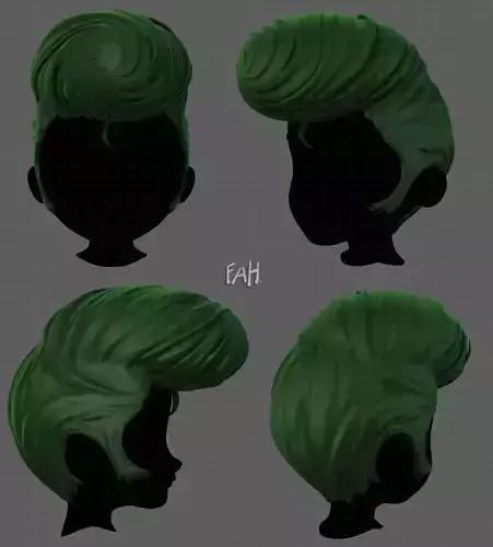 3D Hair style for boy V83