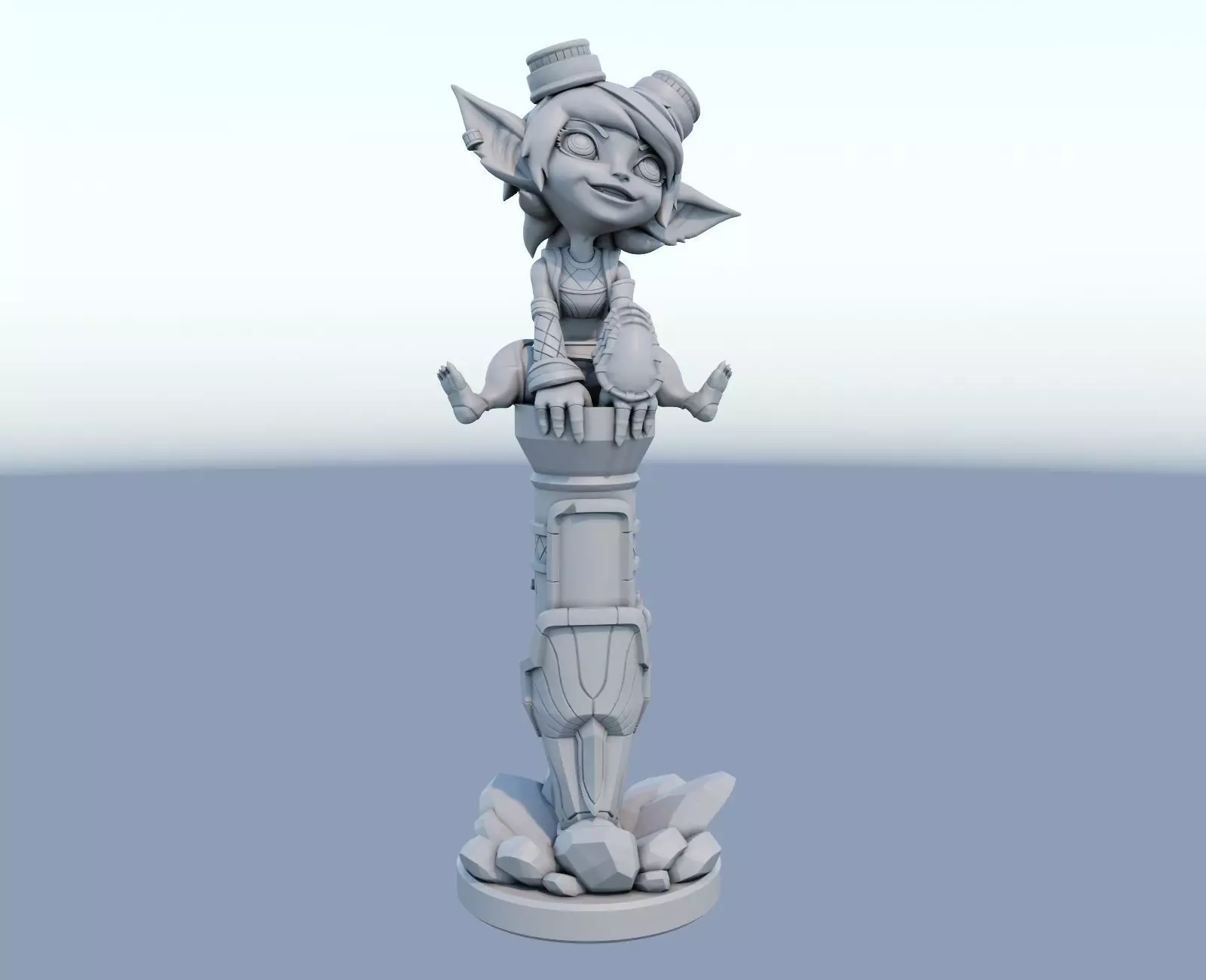tristana League of Legends 3D print model 3D print model
