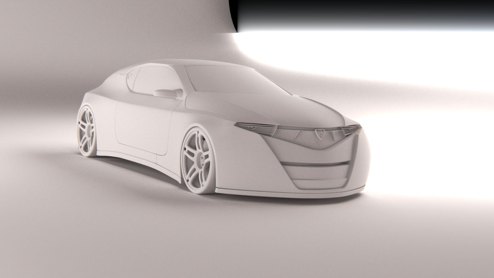 Affekta Hydroxon Sport Car Concept 3D model_16