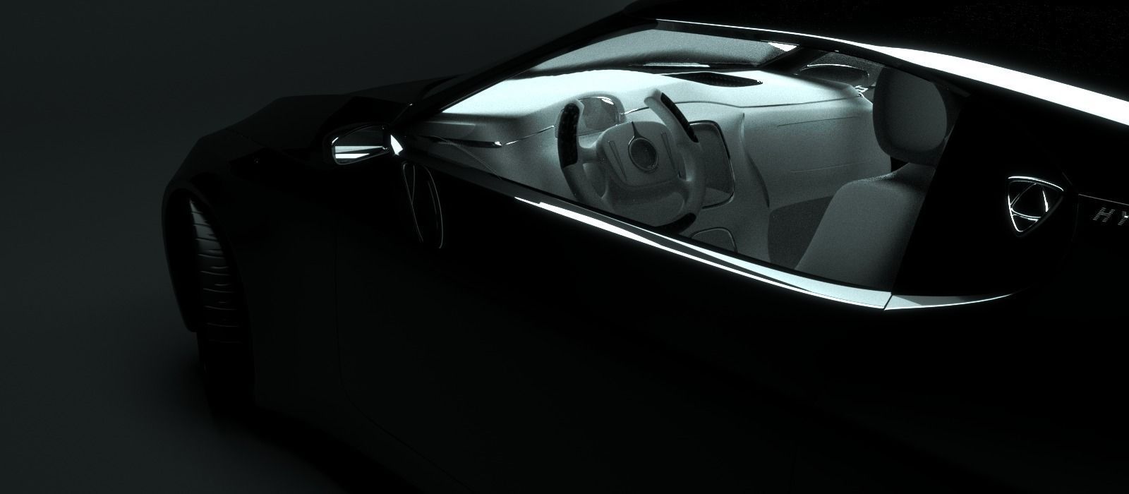 Affekta Hydroxon Sport Car Concept 3D model_3