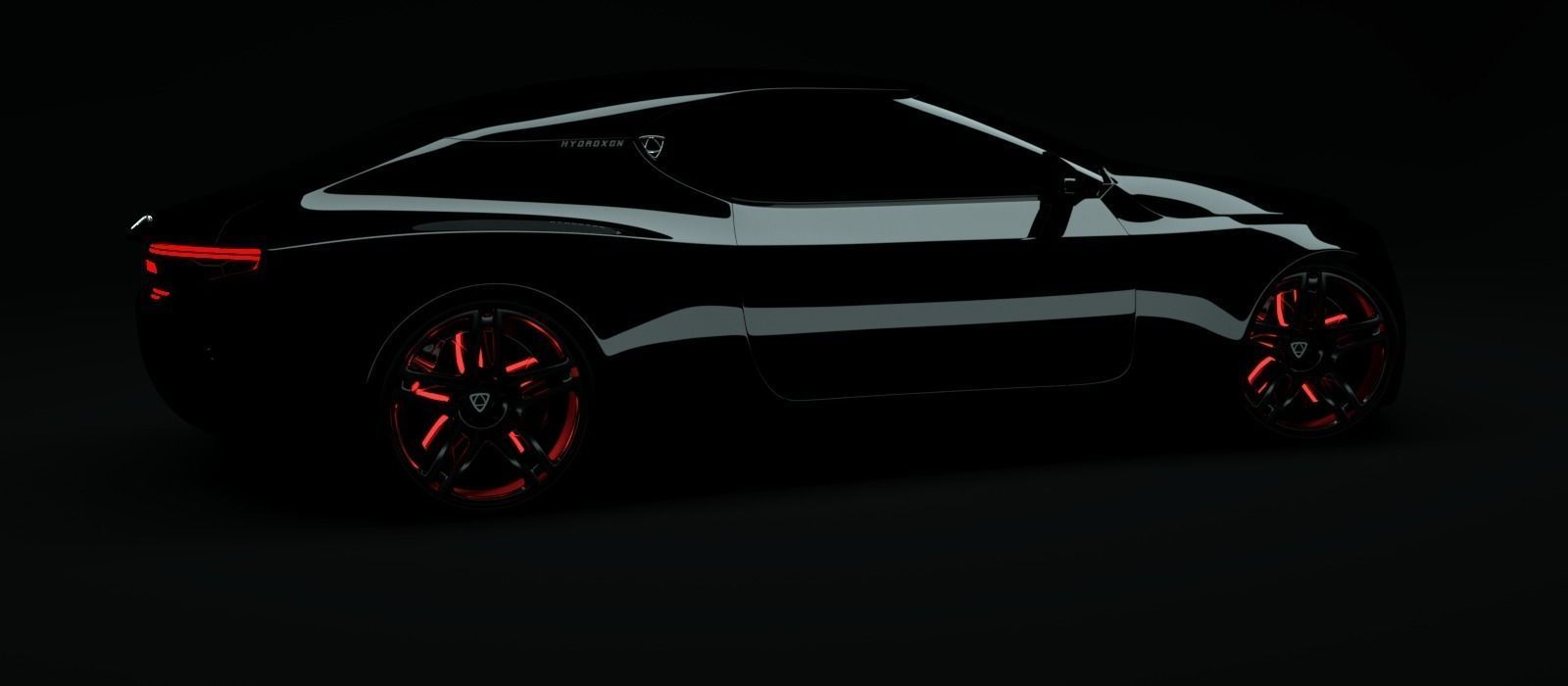 Affekta Hydroxon Sport Car Concept 3D model_12