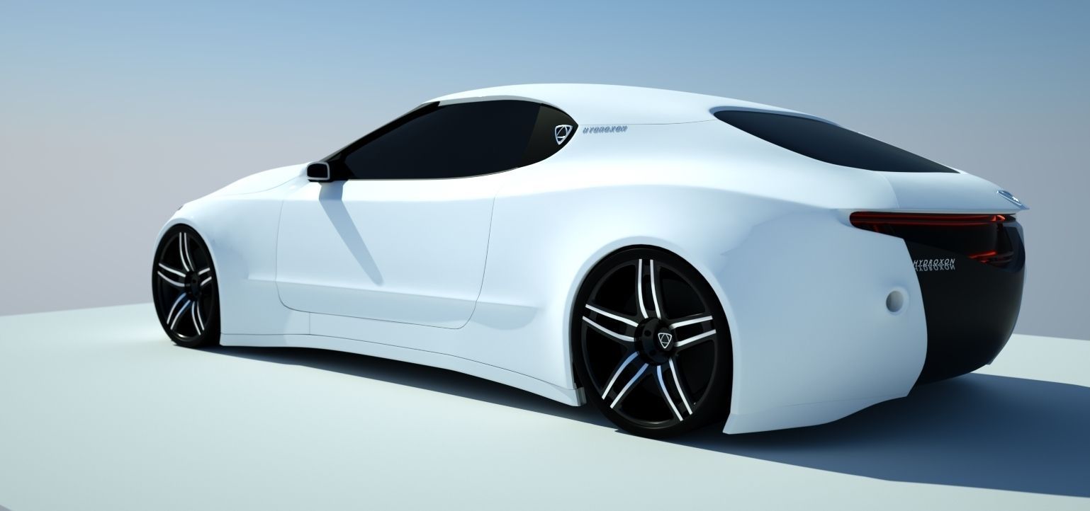 Affekta Hydroxon Sport Car Concept 3D model_7