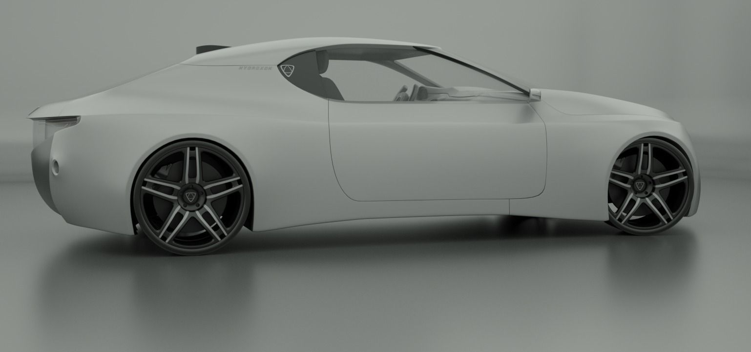 Affekta Hydroxon Sport Car Concept 3D model_15