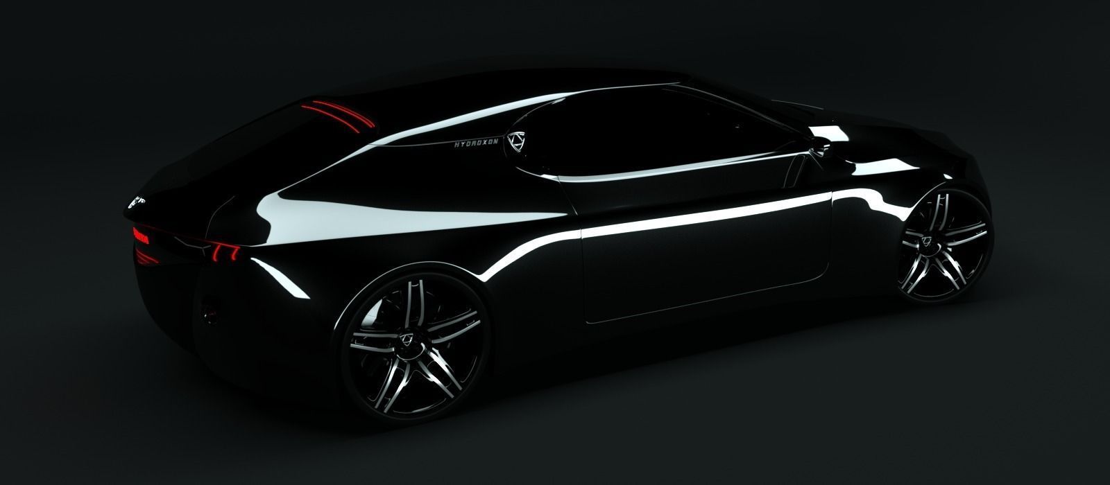 Affekta Hydroxon Sport Car Concept 3D model_9