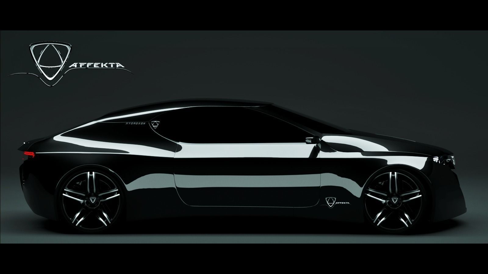 Affekta Hydroxon Sport Car Concept 3D model_0