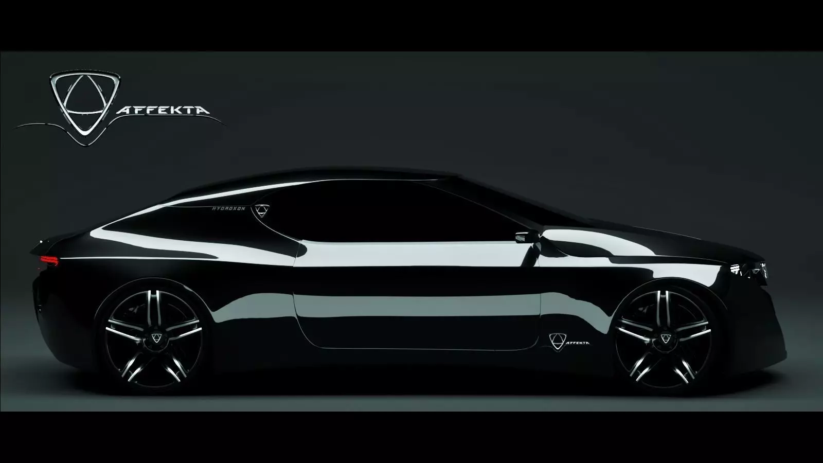 Affekta Hydroxon Sport Car Concept 3D model