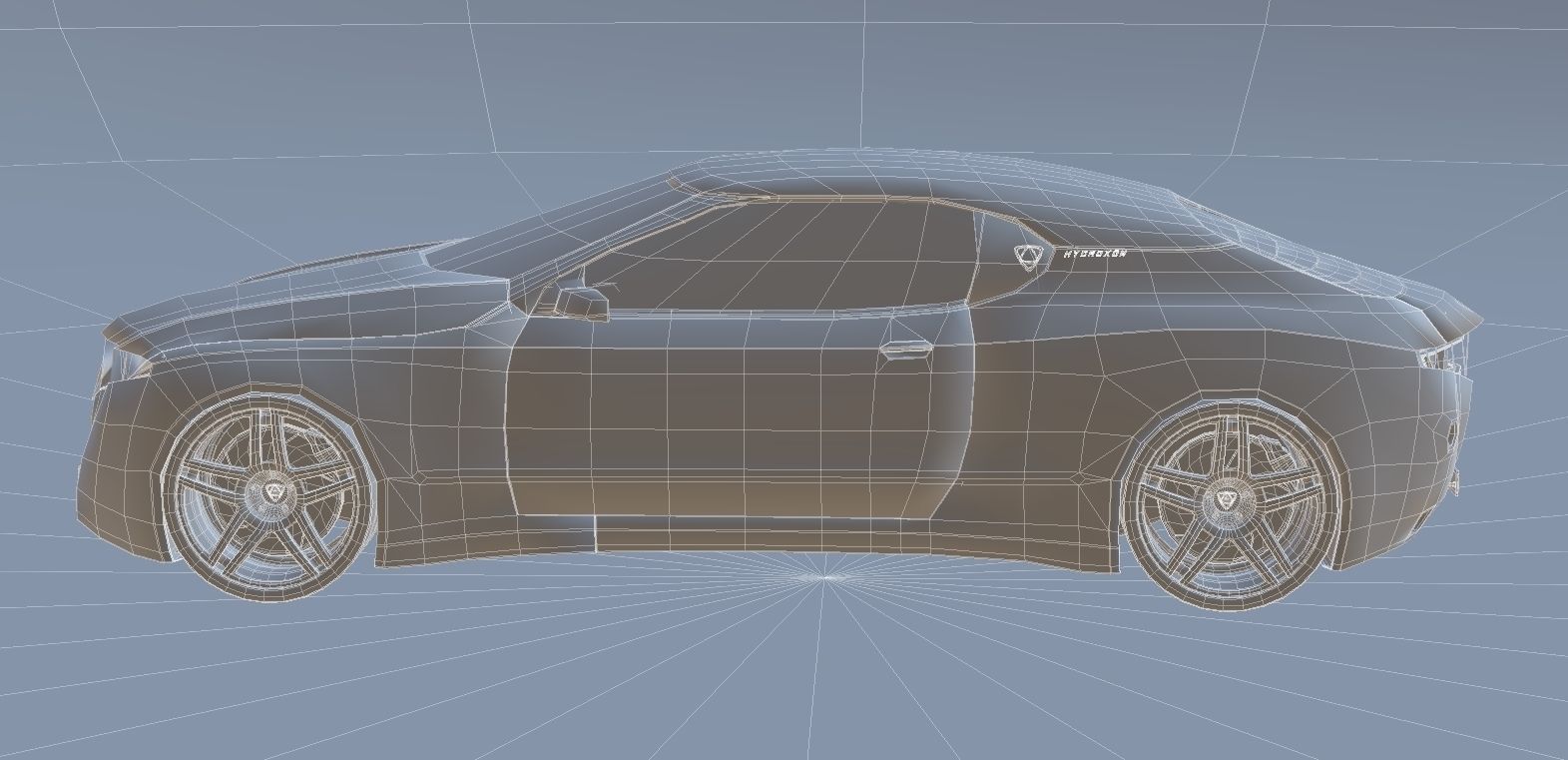 Affekta Hydroxon Sport Car Concept 3D model_20