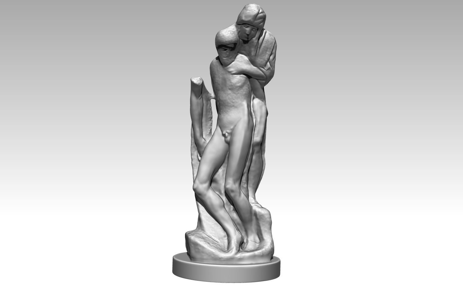 all  pieta michelangelo  vatican  bandini rondandini  palestrina 3D print model_30