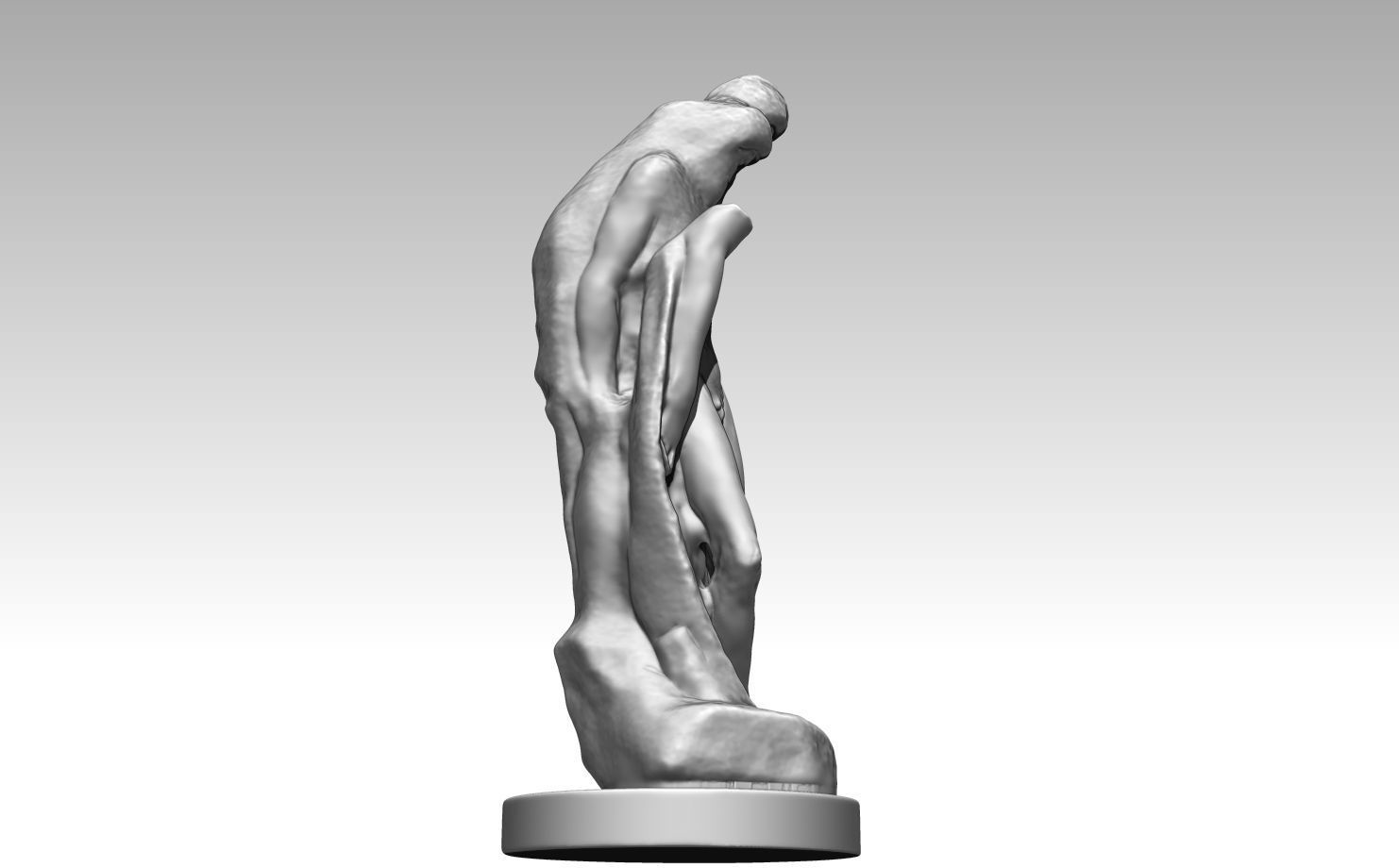 all  pieta michelangelo  vatican  bandini rondandini  palestrina 3D print model_36