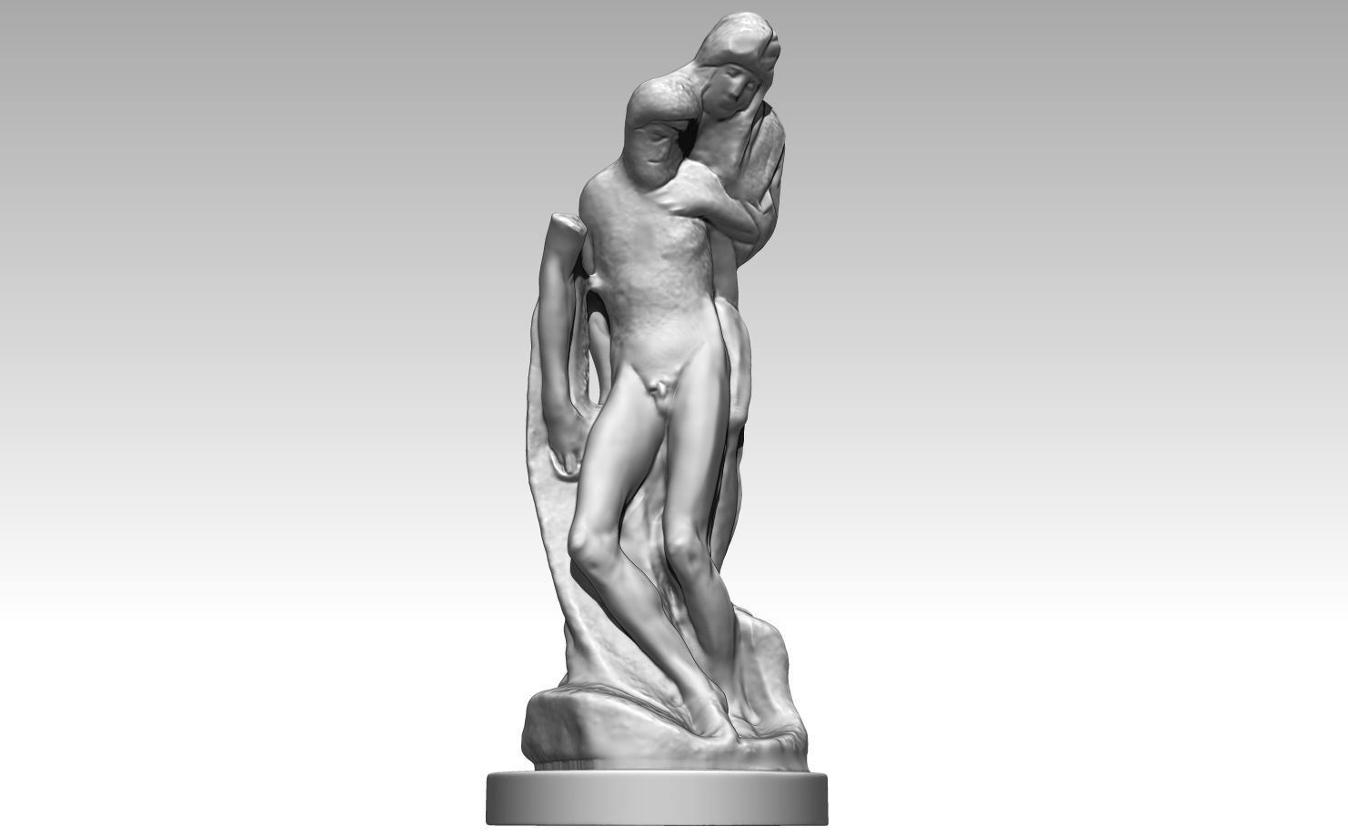 all  pieta michelangelo  vatican  bandini rondandini  palestrina 3D print model_34