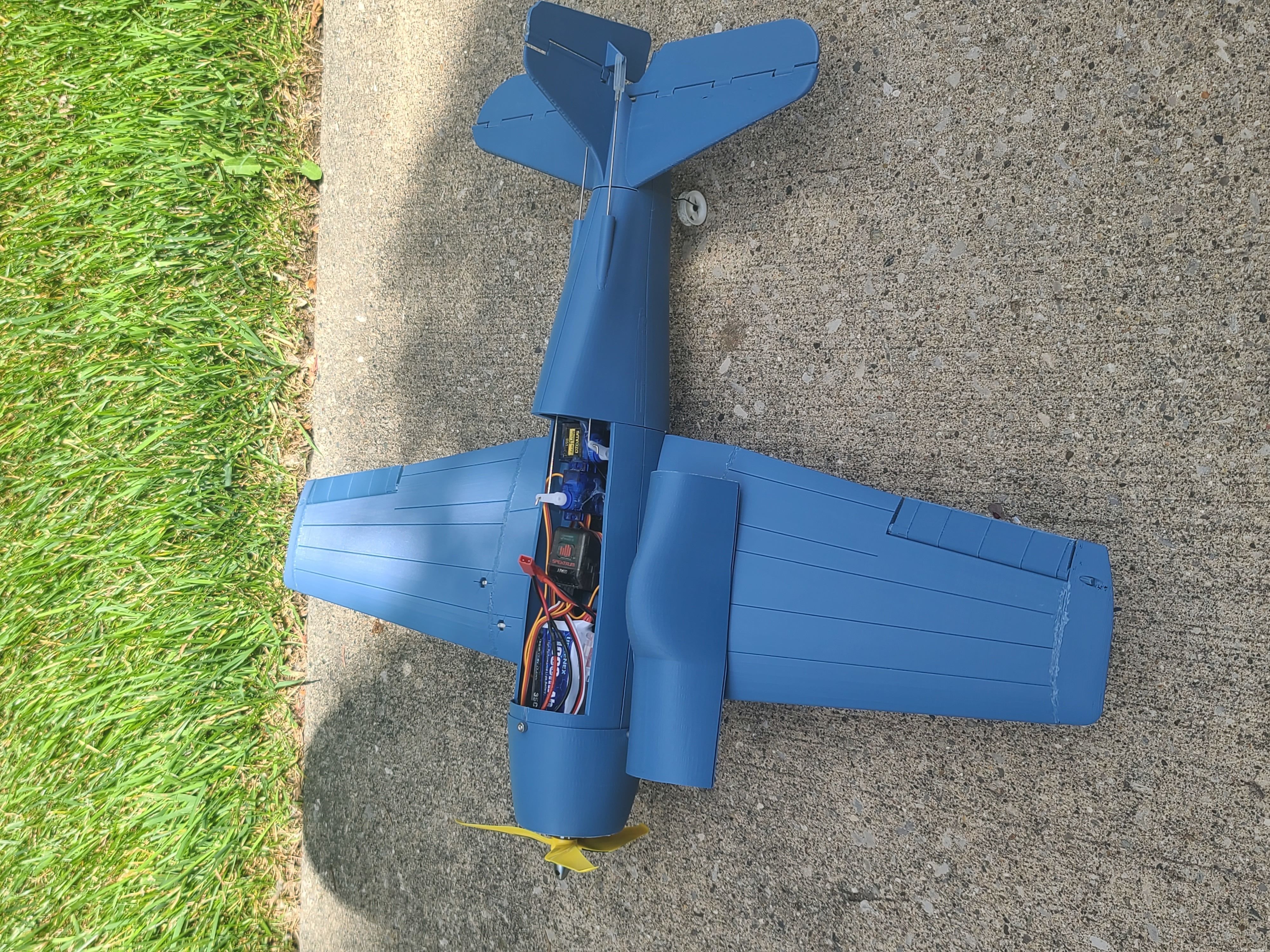 RC Ready Hellcat Mini V1 3D print model_1