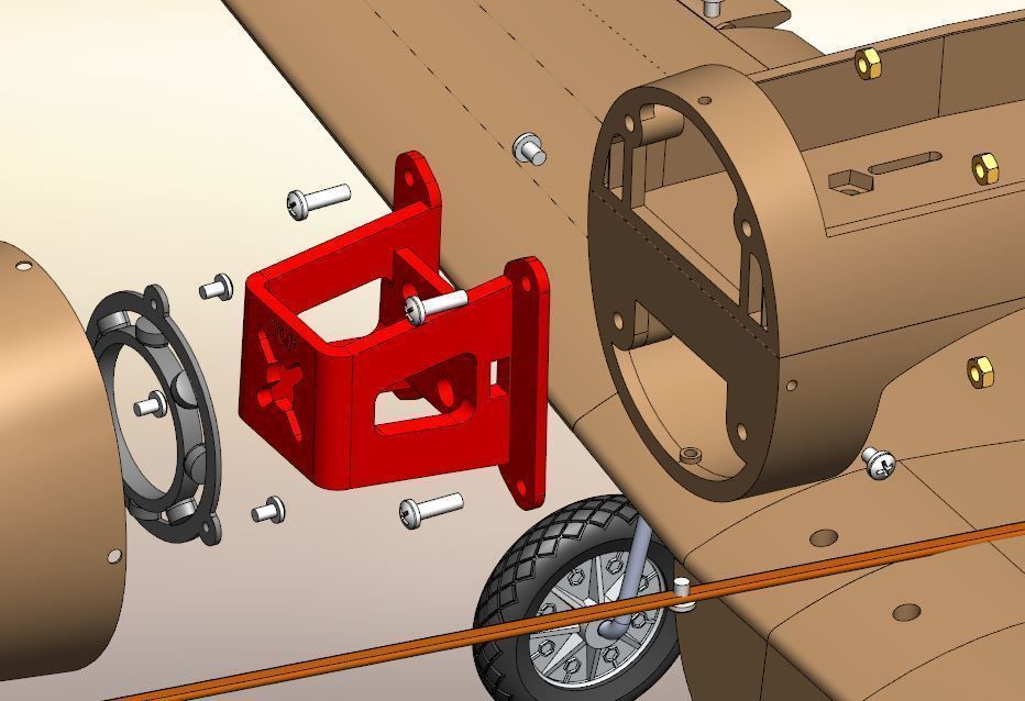 RC Ready Hellcat Mini V1 3D print model_45