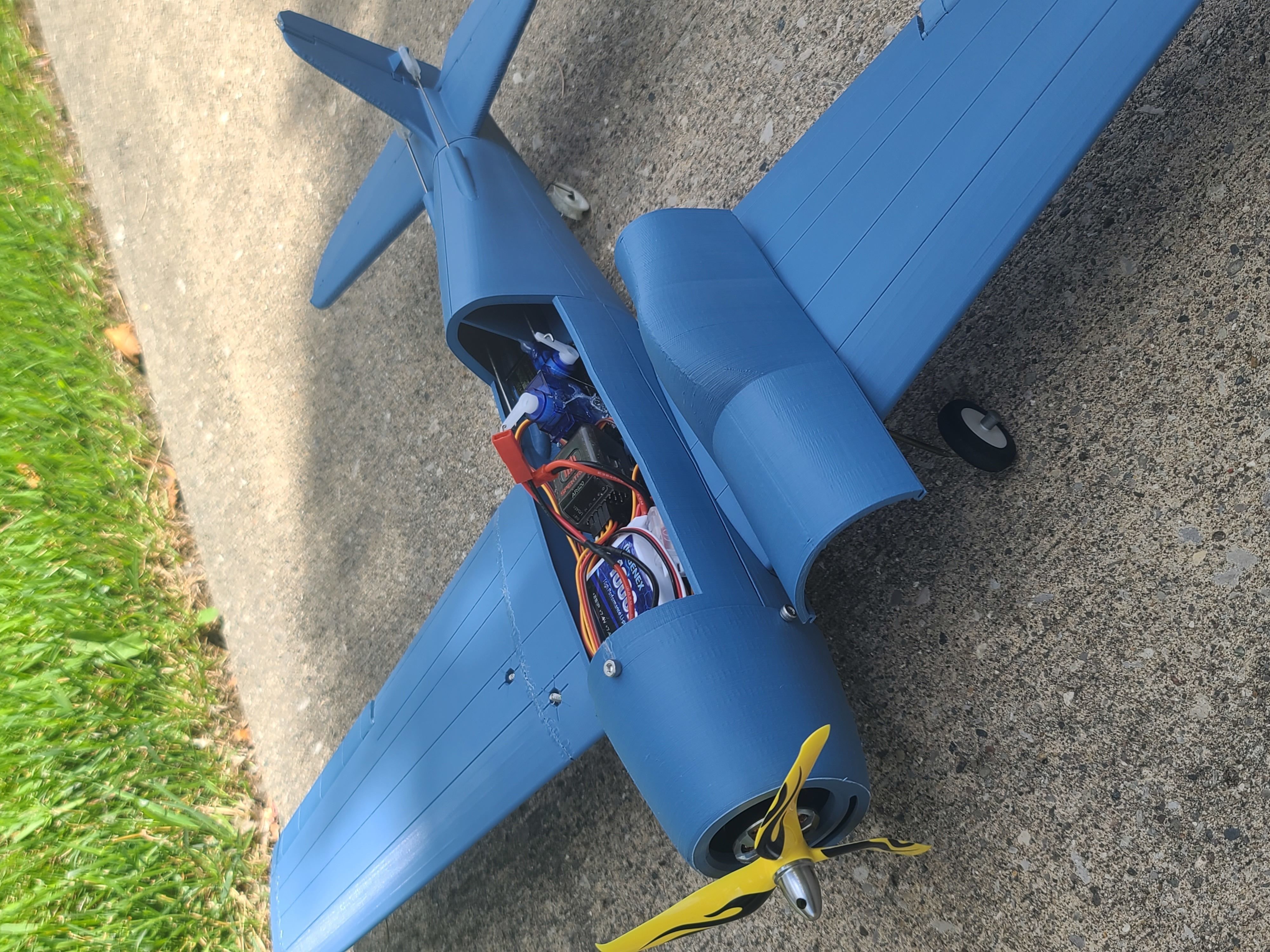 RC Ready Hellcat Mini V1 3D print model_3