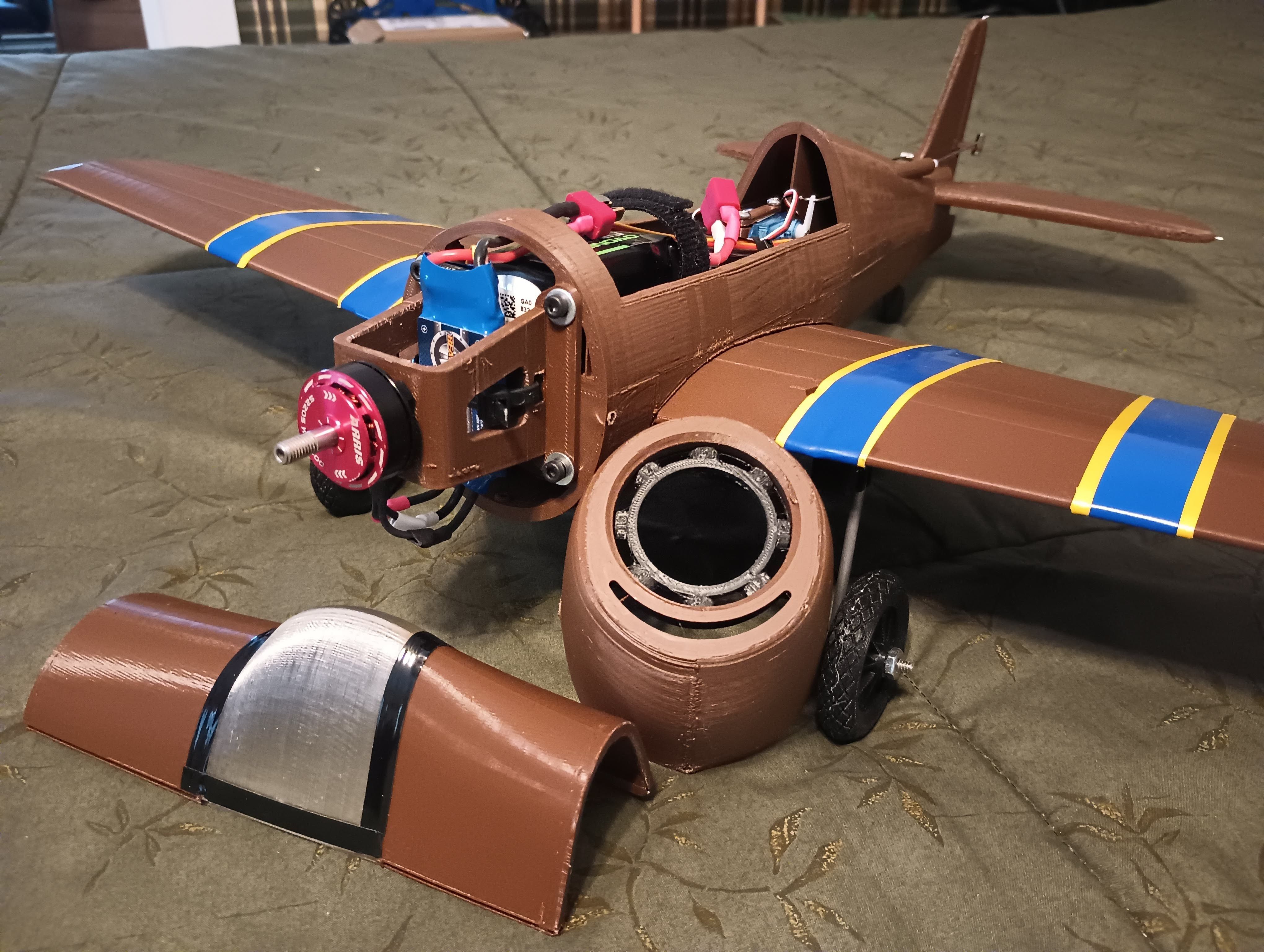 RC Ready Hellcat Mini V1 3D print model_33