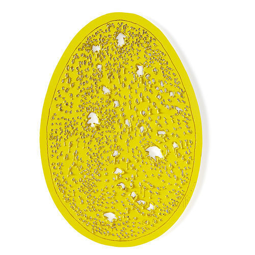 Lucio Fontana Concetto spaziale La fine di Dio 3D model